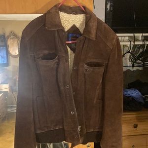 Super heavy 100 leather coat